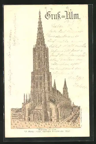AK Ulm / Donau, Münster