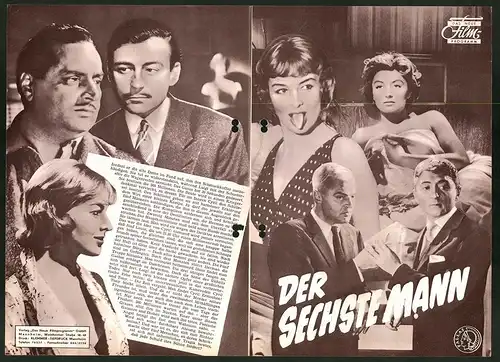 Filmprogramm DNF, Der sechste Mann, Anouk Aimée, Francois Perier, André Versini, Regie Henry Decoin