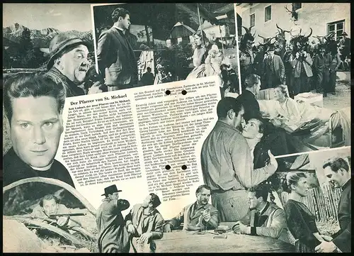 Filmprogramm DNF, Der Pfarrer von St. Michael, Erich Auer, Gerlinde Locker, Heinrich Gretler, Regie Wolgang Glück