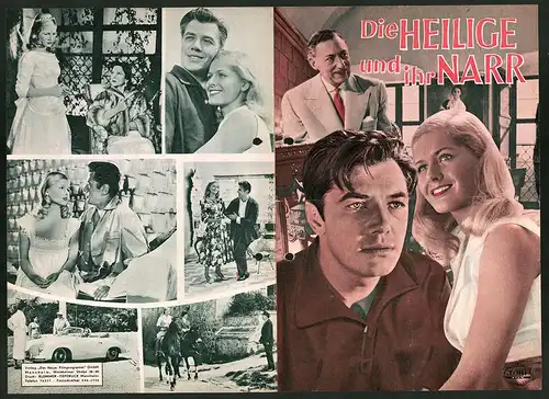 Filmprogramm DNF, Die Heilige und ihr Narr, Gerhard Riedmann, Gudula Blau, Willy Birgel, Regie Gustav Ucicky
