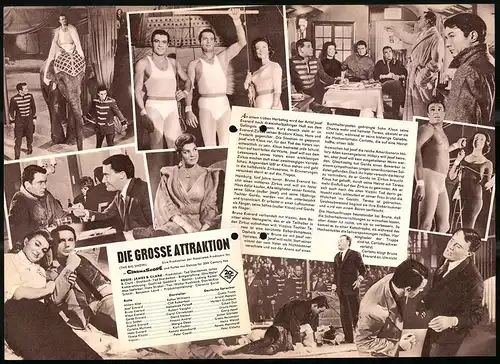 Filmprogramm IFB Nr. 5748, Die grosse Attraktion, Esther Williams, Cliff Robertson, David Nelson, Regie James B. Clark