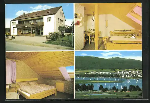 AK Weissenstadt am See, Gasthaus Lenk, Badstrasse 20