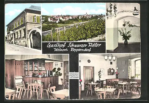 AK Repperndorf, Gasthof Schwarzer Adler