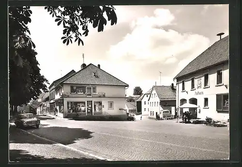 AK Kupferberg /Frankenwald, Marktplatz mit Rathaus