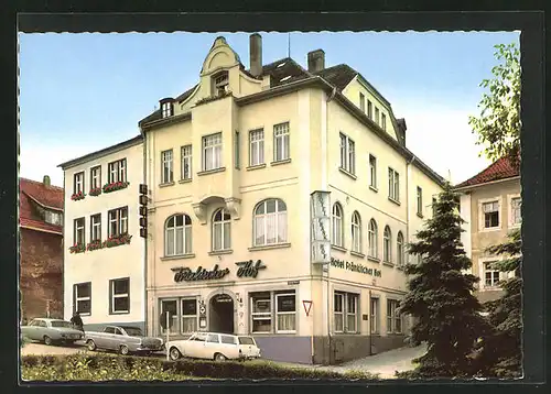 AK Kitzingen, Hotel Fränkischer Hof, Königsplatz 4