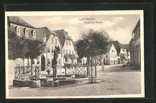 AK Gerolzhofen, Rügshöfer Strasse
