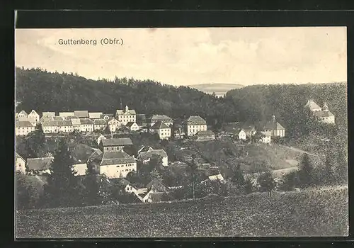 AK Guttenberg /Ofr., Ortsansicht