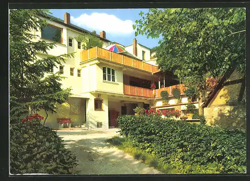 AK Muggendorf /Fränkische Schweiz, Hotel Eberhard
