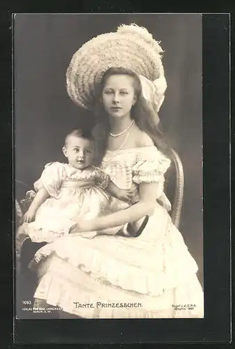 AK Tante Prinzesschen, Prinzessin Victoria Louise von Preussen