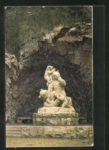 AK Hämeenlinna, Karhunpatsas Aulangossa