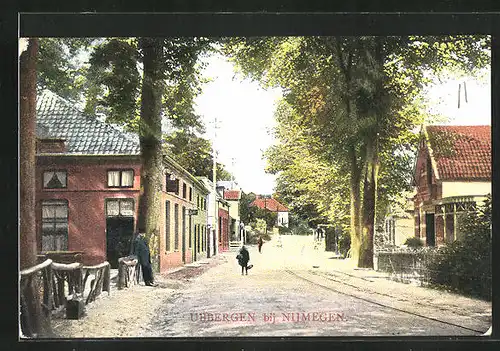 AK Nijmegen, Strasse im Sonnenschein