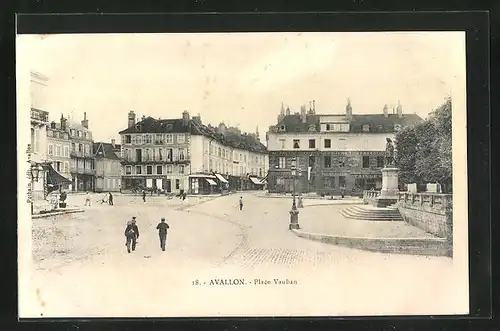 AK Avallon, Place Vauban