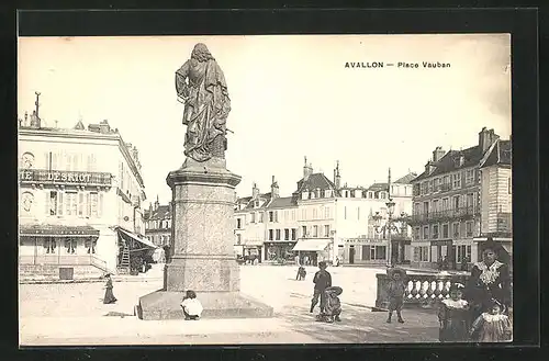 AK Avallon, Place Vauban