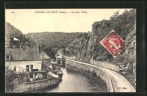 AK Cousin-le-Pont, Le Gour Vallon