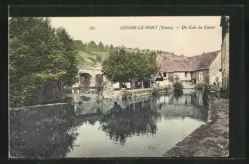 AK Cousin-le-Pont, Un Coin du Cousin