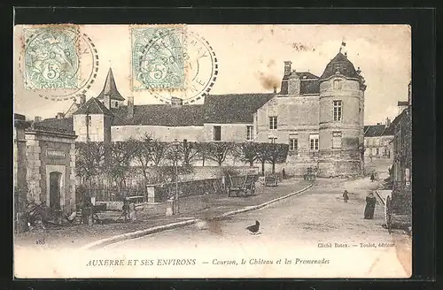 AK Courson, Le Château et les Promenades