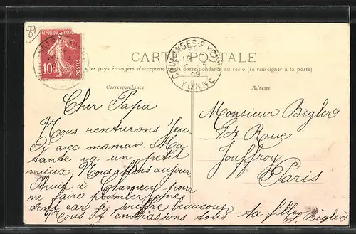 AK Coulanges-sur-Yonne, Le vieux Moulin