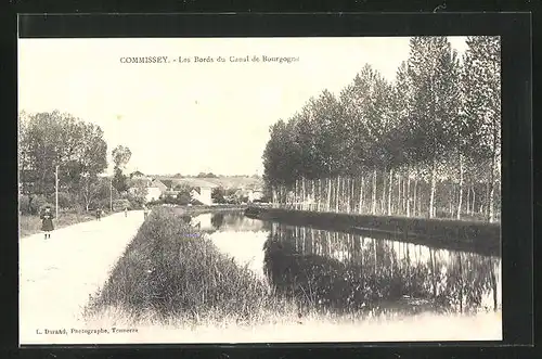 AK Commissey, Les Bords du Canal de Bourgogne