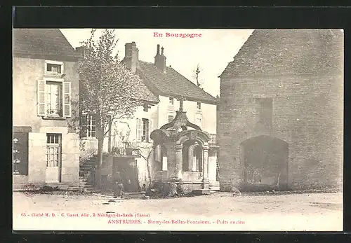 AK Bierry-les-Belles-Fontaines, Puits ancien