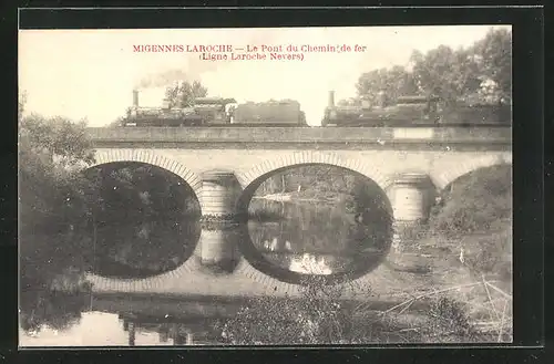 AK Migennes, Le Pont du Chemin de fer