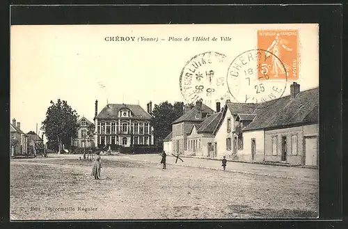 AK Chéroy, Place de l`Hotel de Ville