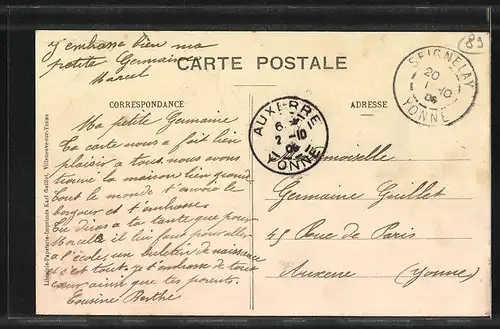 AK Cheny, Vue paysagiste du Pont