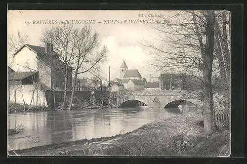 AK Nuits-sous-Ravières, Le Pont