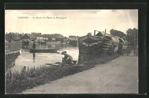 AK Laroche, Le Bassin de Canal de Bourgogne