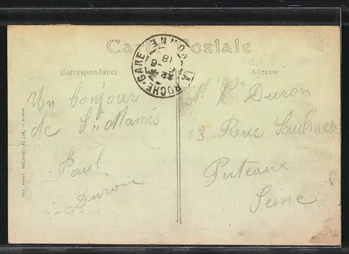 AK Laroche-Migennes, Le Port de l'Ecluse