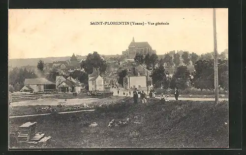 AK Saint-Florentin, Vue générale