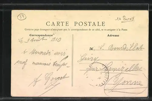 AK Saint-Florentin, Bords de l'Armance