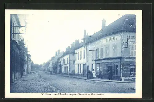 AK Villeneuve-L'Archeveque, Rue Bréard