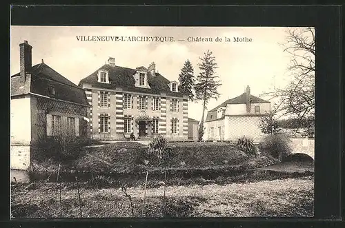 AK Villeneuve-L'Archeveque, Chateau de la Mothe