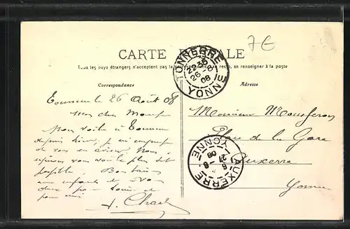 AK Tonnerre, Le Bief du moulin de la Ville