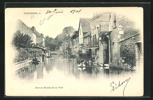 AK Tonnerre, Bief du Moulin de la Ville