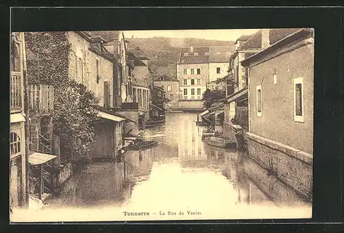 AK Tonnerre, La Rue de Venise