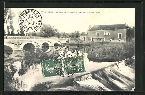 AK Tonnerre, Le Pont de la Scierie, Cascade sur l`Armancon