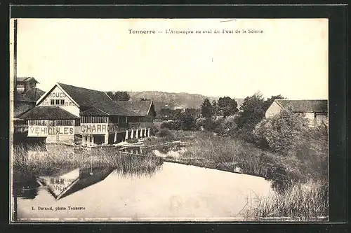 AK Tonnerre, L`Armancon en aval du Pont de la Scierie
