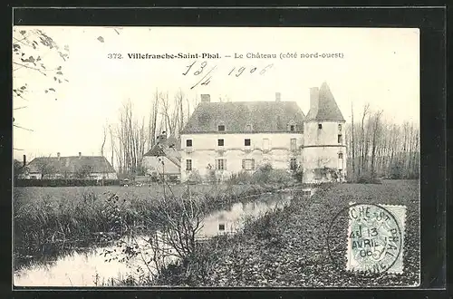 AK Villefranche-Saint-Phal, Le Chateau