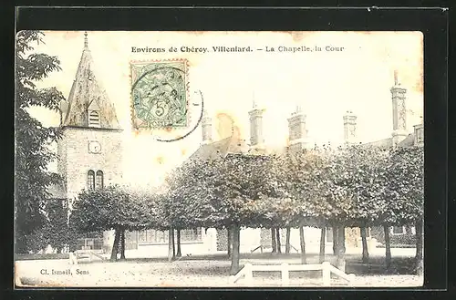 AK Villeniard, La Chapelle, la Cour
