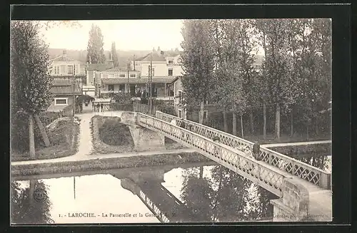 AK Laroche, La Passerelle et la Gare