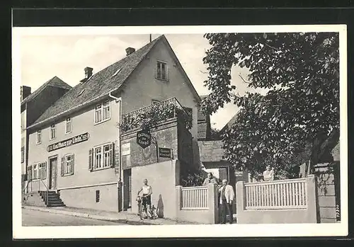 AK Usingen i. T., Gasthaus zur Linde