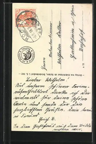 AK Rod a. d. Weil /Taunus, Gasthaus v. Friedrichstahl, Oberförsterei