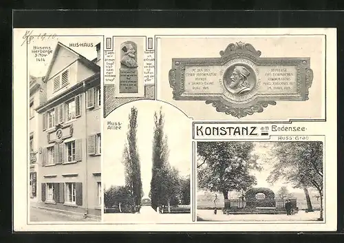 AK Konstanz, Hus-Haus, Huss-Allee