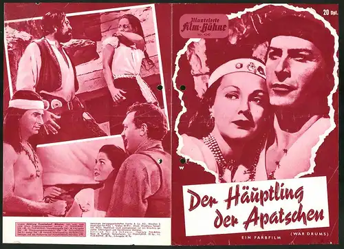 Filmprogramm IFB Nr. 4240, Der Häuptling der Apatschen, Lex Barker, Joan Taylor, John Pickard, Regie Reginald le Borg