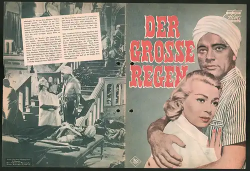 Filmprogramm DNF, Der grosse Regen, Lana Turner, Richard Burton, Joan Caulfield, Regie Jean Negulesco