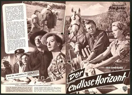 Filmprogramm IFB Nr. 5796, Der grosse Horizont, Debroah Kerr, Peter Ustinov, Dina Merrill, Regie Fred Zinnemann