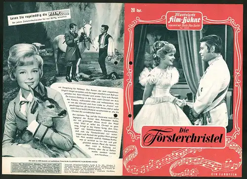 Filmprogramm IFB Nr. 6345, Die Försterchristel, Sabine Sinjen, Peter Weck, Gerlinde Locker, Regie Franz Jospeh Gottlieb