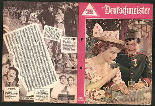 Filmprogramm DNF, Der Deutschmeister, Stanzi Hübner, Romy Schneider, Therese Hübner, Regie Ernst Marischka