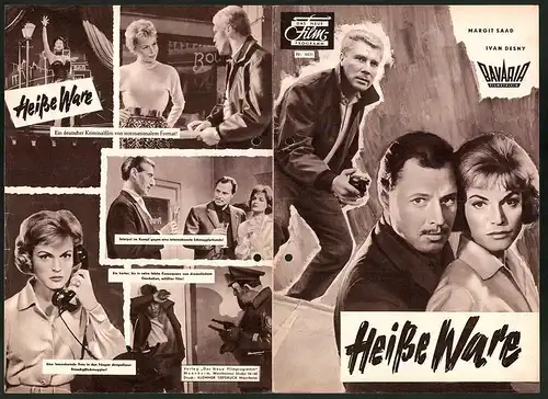 Filmprogramm DNF Nr. 4431, Heisse Ware, Margit Saad, Ivan Desny, Peter Carsten, Regie Paul May